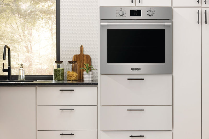 Frigidaire Professional 30\" 5.3 Cu. Ft. Electric Single Wall Oven with Total Convection - Smudge-Proof® Stainless Steel\t - PCWS3080AF