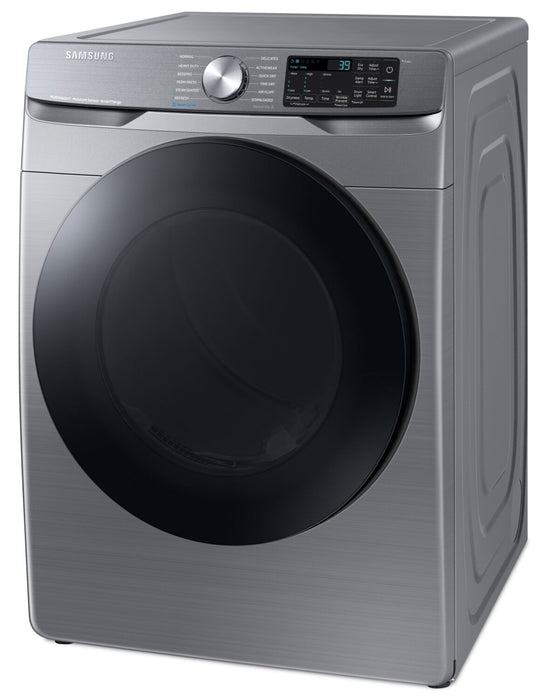 Samsung 7.5 Cu. Ft. Electric Dryer with Steam - Grey - Stackable - DVE45B6305P/AC