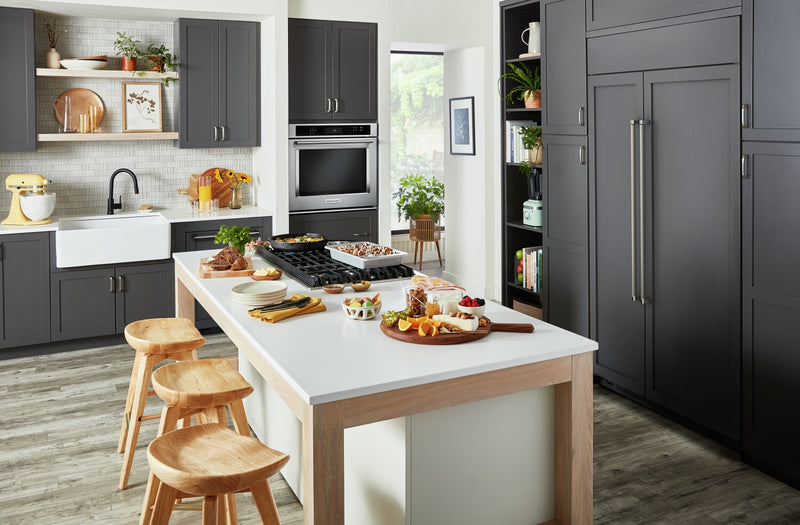 KitchenAid 48\" 30 Cu. Ft. Side-by-Side Refrigerator - Panel Ready - KBSN708MPA