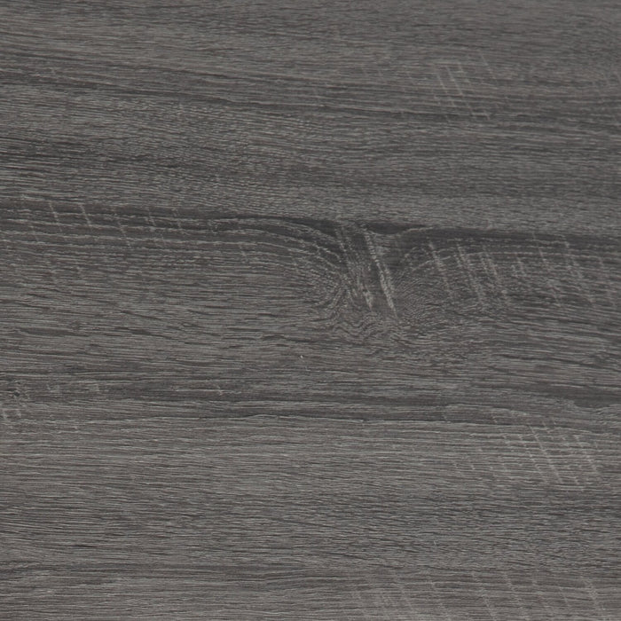 Jake 47.25\" Rustic 2-Pack Coffee + End Table with Storage and Shelf - Distressed Grey 