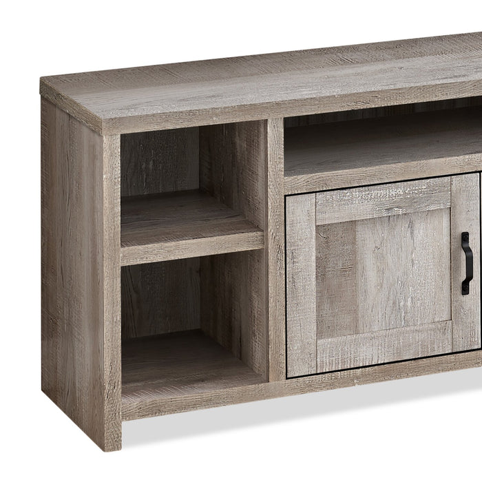 Leland 60\" TV Stand with Storage and Cable Management for TVs up to 65\"- Taupe