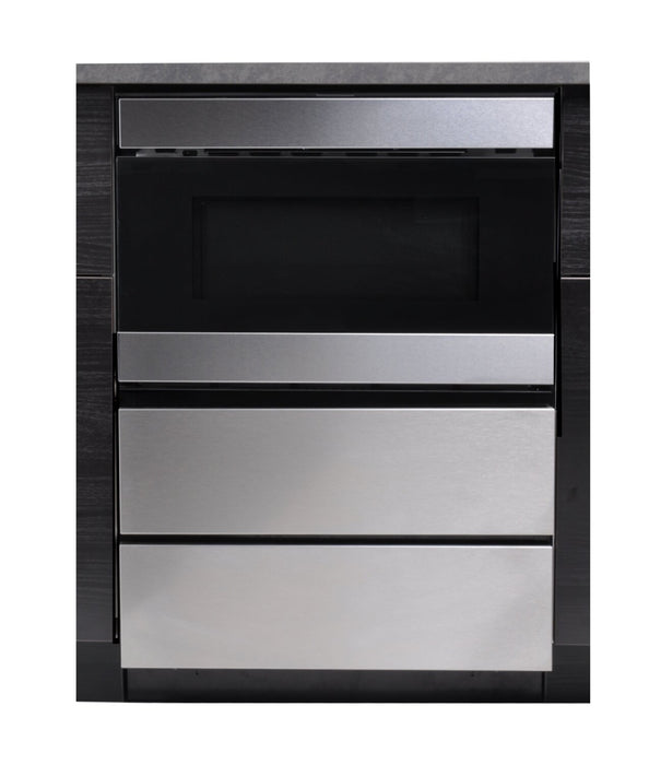 Sharp 24\" Under-the-Counter Microwave Drawer Oven Pedestal - SKMD24U0ES