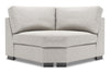 Sofa Lab Track Curved Wedge - Luxury Silver
