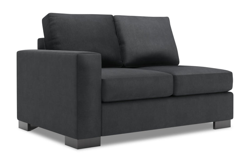 Sofa Lab Track LAF Loveseat - Pax Pepper