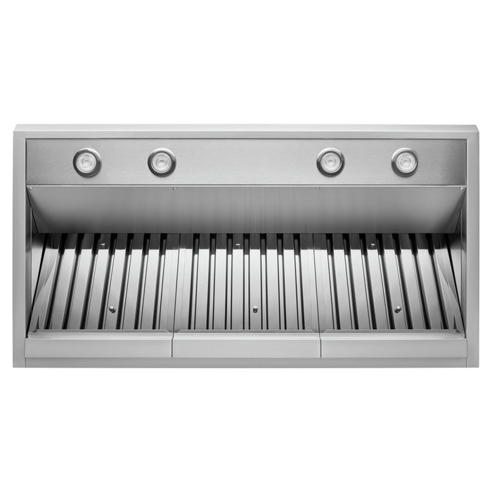 KitchenAid 48\" Commercial-Style Wall-Mount Canopy Range Hood - KVWC908KSS