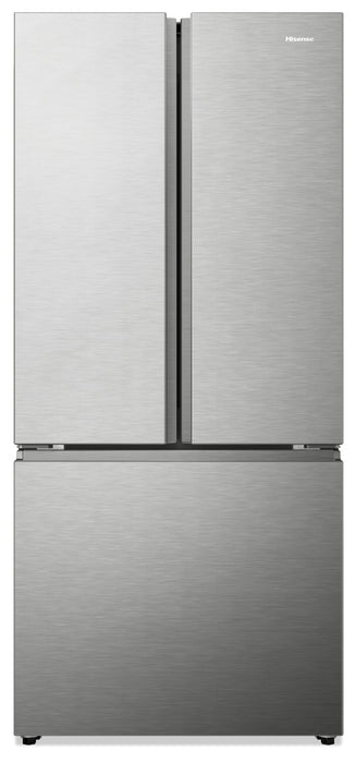 Hisense 29.9\" 20.8 Cu. Ft. French-Door Refrigerator - Stainless Steel - RF210N6ASE
