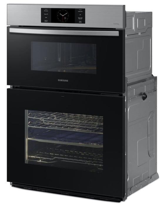 Samsung 30\" 7 Cu. Ft. Electric Micowave Combination Wall Oven - Stainless Steel - NQ70CG700DSRAA