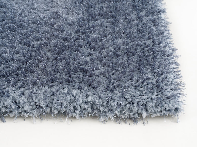 Lawson Blue Shag Area Rug - 7'9\" x 9'5\"