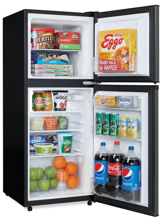 Danby 19\" 4.7 Cu. Ft. Top-Mount Mini Fridge - Black Stainless - DCR047A1BBSL