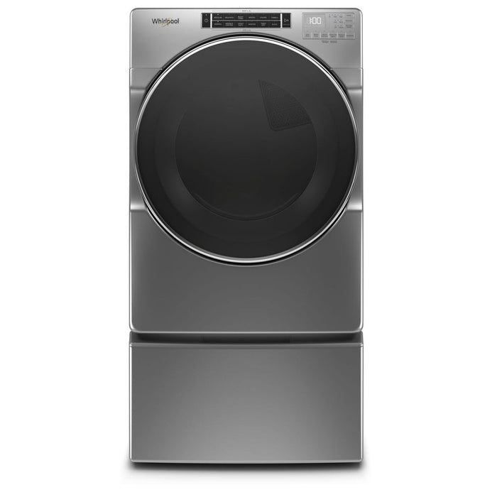 Whirlpool 7.4 Cu. Ft. Gas Dryer with Steam - Chrome Shadow - Stackable - WGD8620HC