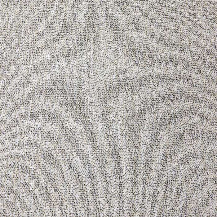 Nome Outdoor Patio Loveseat - High Density Plastic & Nuvella Fabric, UV & Weather Resistant - Brown/Beige