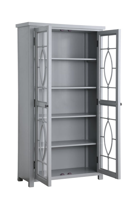 Athena 36\" Curio Cabinet - Grey