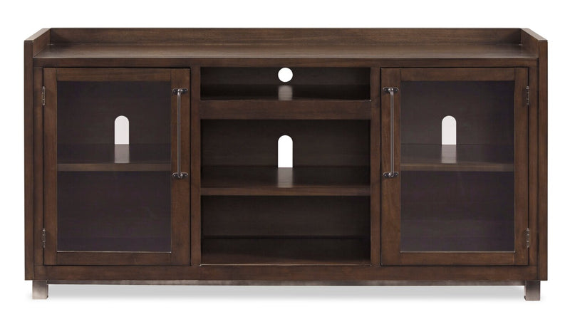 Starmore 70\" Traditional TV Stand with Storage and Cable Management for TVs up to 80\"- Brown