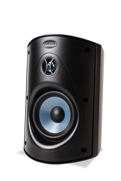 Polk Audio Atrium 6 Black Outdoor Speakers with 5.25\" Drivers - AM6085 