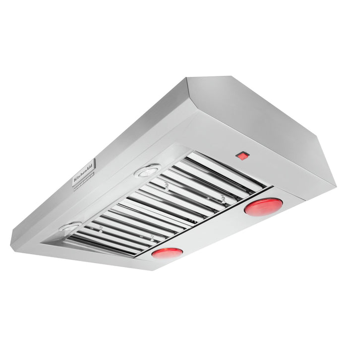 KitchenAid® 36\" Commercial-Style Wall-Mount Canopy Range Hood - KVWC956KSS