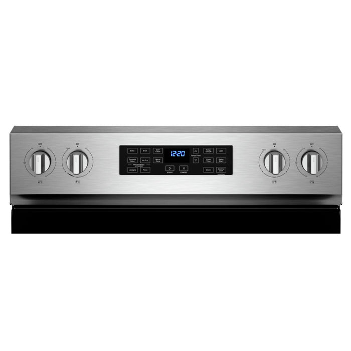 Whirlpool 5.3 Cu. Ft. Electric Range with Air Fry and Self-Clean - Fingerprint Resistant Stainless Steel - YWFE550S0LZ
