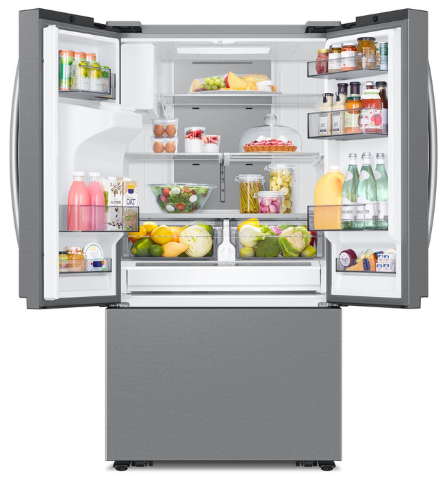 Samsung 36\" 26 Cu. Ft. SpaceMax Counter-Depth Refrigerator - Stainless Steel - RF27CG5900SRAC