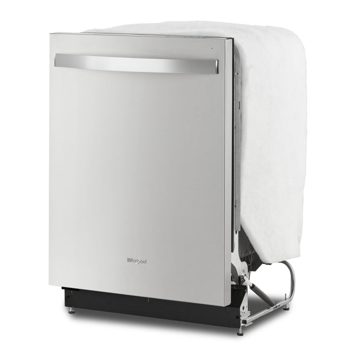 Whirlpool 24\" 51 dBA Built-In Top-Control Dishwasher with Third Rack - Fingerprint Resistant Stainless Steel - WDT730HAMZ