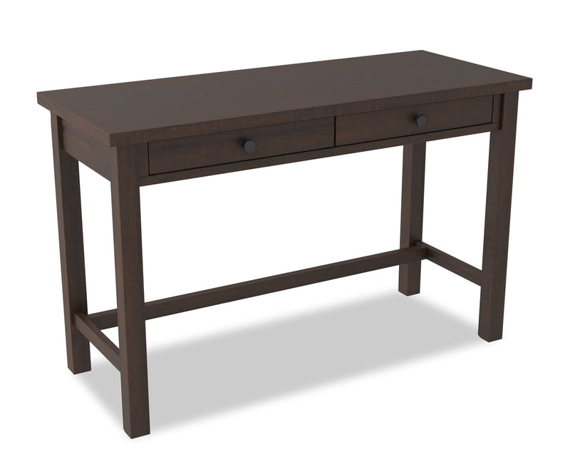 Camiburg 47.25\" Office Desk with 2-Drawers - Brown
