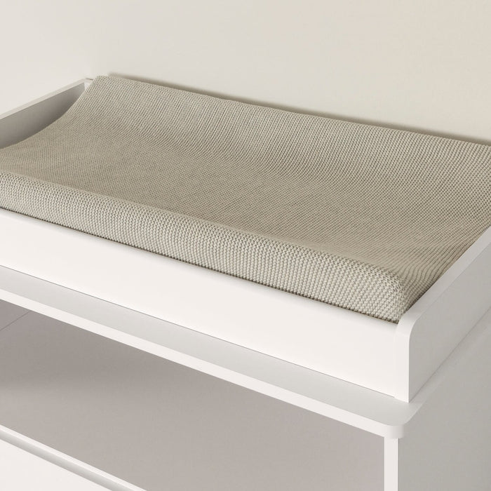 Ivy Baby Change Table with Storage Drawers - White