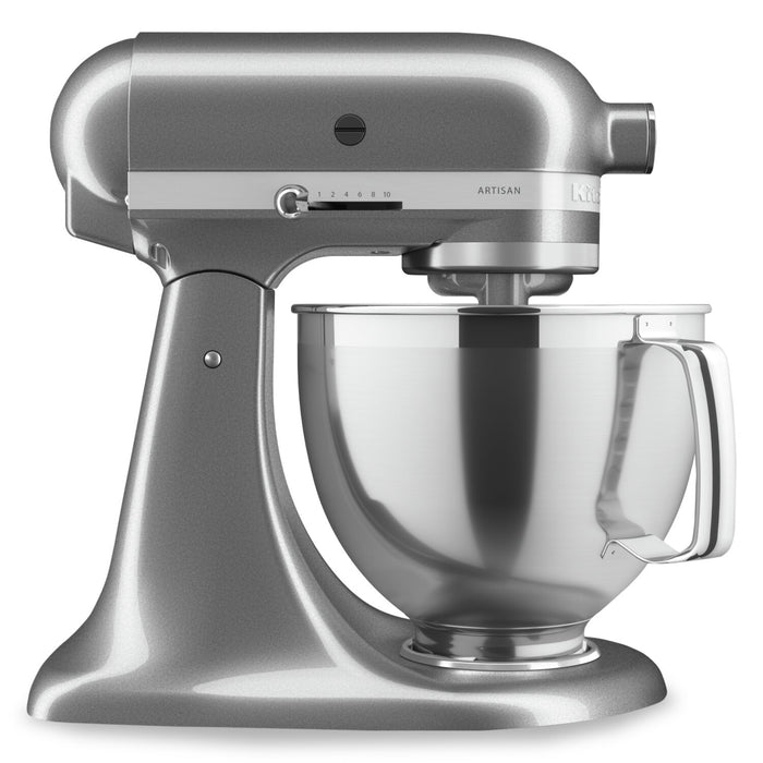 KitchenAid Artisan Series Tilt-Head Stand Mixer with Premium Accessory Pack - KSM195PSMS