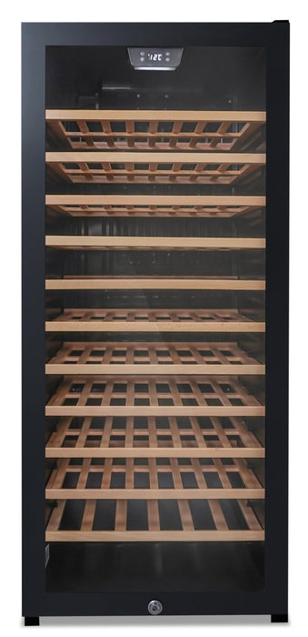 Danby 21.6\" 8.4 Cu. Ft. Single-Door Wine Cooler - Black - DWC94L1B