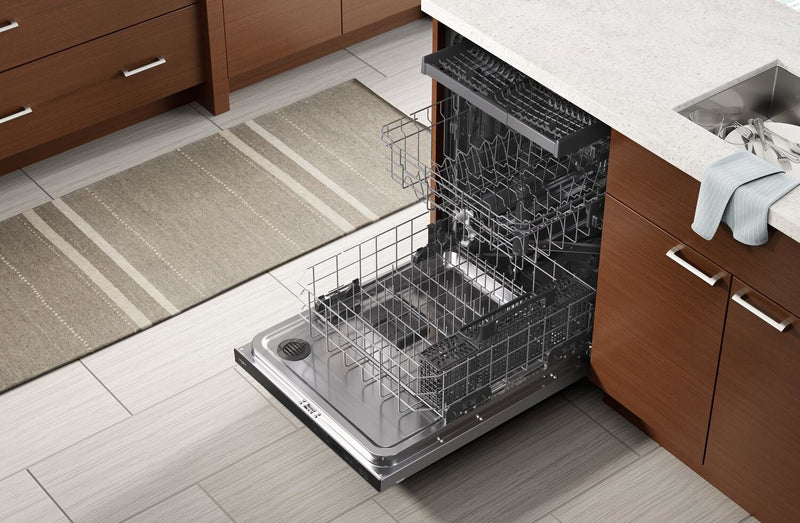 Whirlpool 24\" 47 dBA Built-In Top-Control Dishwasher with Third Rack - Fingerprint Resistant Stainless Steel - WDT750SAKZ