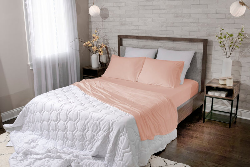 BEDGEAR® Dri-Tec® 4-Piece Queen Sheet Set - Dusty Rose