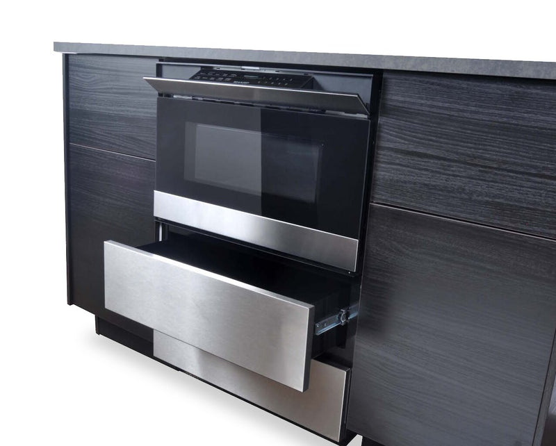 Sharp 24\" Under-the-Counter Microwave Drawer Oven Pedestal - SKMD24U0ES