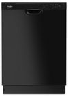 Whirlpool 24\" 57 dBA Built-In Front-Control Dishwasher - Black - WDF341PAPB