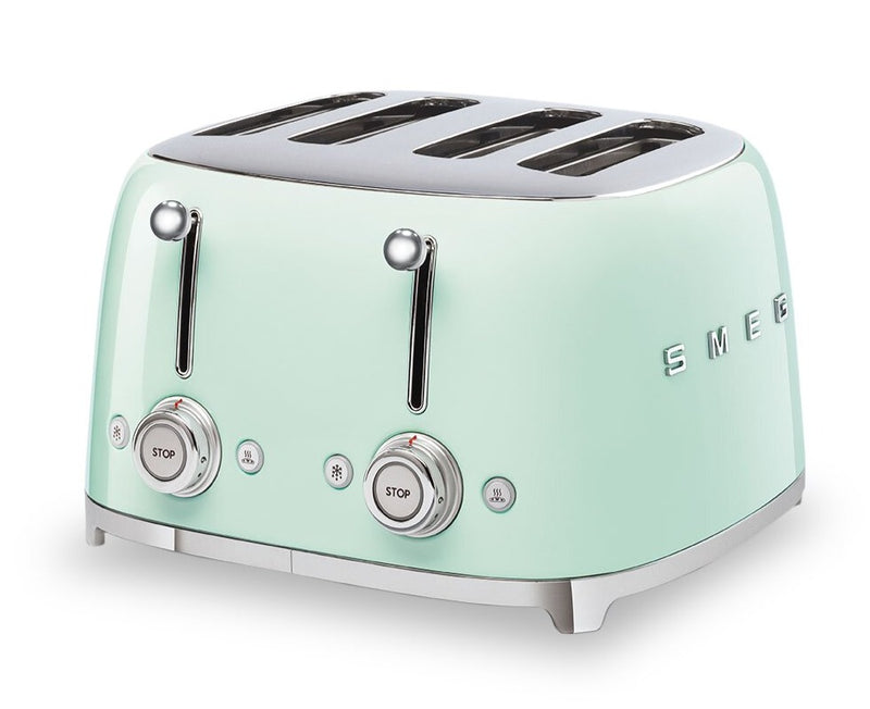 Smeg 4-Slice Long-Slot Toaster - TSF03PGUS