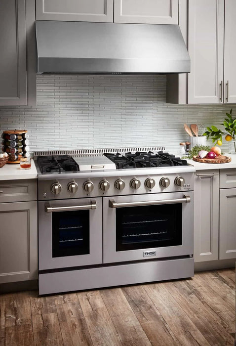 Thor Kitchen 48\" Professional Wall-Mount Range Hood - TRH4805-SS