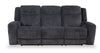 Atlantis 90\" Fabric Zero Gravity Power Reclining Sofa - Dark Grey 