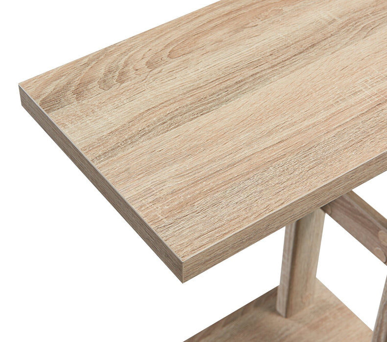 Orrie 11.75\" C-Shaped Chairside Table - Taupe