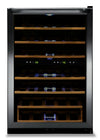 Frigidaire 21.5\" 4.4 Cu. Ft. 45 Bottle Two-Zone Wine Cooler Refrigerator - Stainless Steel - FRWW4543AS