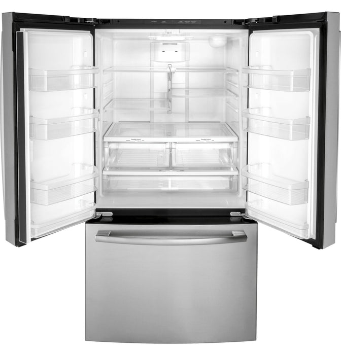 GE 36\" 27 Cu. Ft. French-Door Refrigerator - Stainless - GNE27JYMFS