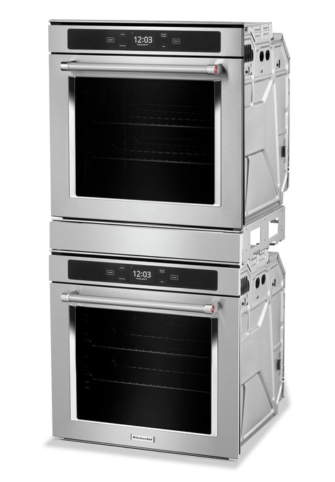 KitchenAid 5.2 Cu. Ft. Double Wall Oven with True Convection - KODC504PPS
