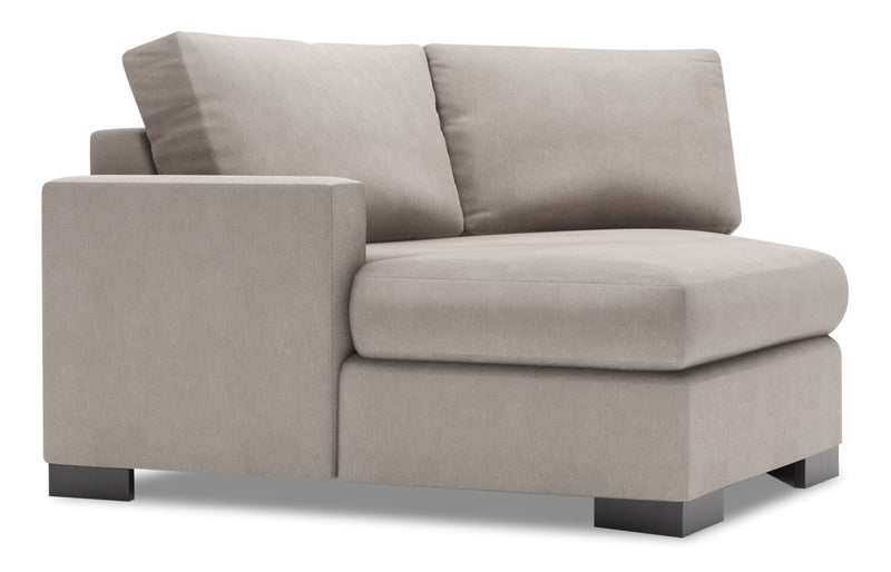 Sofa Lab Track LAF Cuddler - Pax Slate
