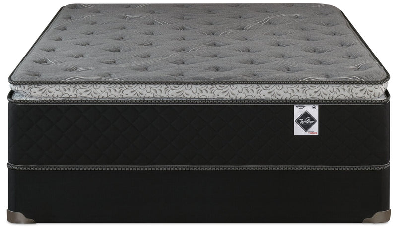 Springwall Sage Pillowtop Queen Mattress-in-a-Box Set