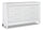 ["Max Bedroom 6-Drawer Dresser, 66##PACKAGEDETAILSquot;W x 41##PACKAGEDETAILSquot;H, Glam - White"]