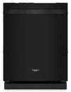 Whirlpool 24\" 44 dBA Built-In Top-Control Dishwasher - Black - WDT550SAPB