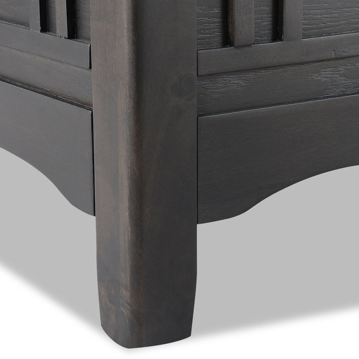 Dena 5pc Dining Set with Table & Chairs, 42-60\"W Extension, Round  - Grey