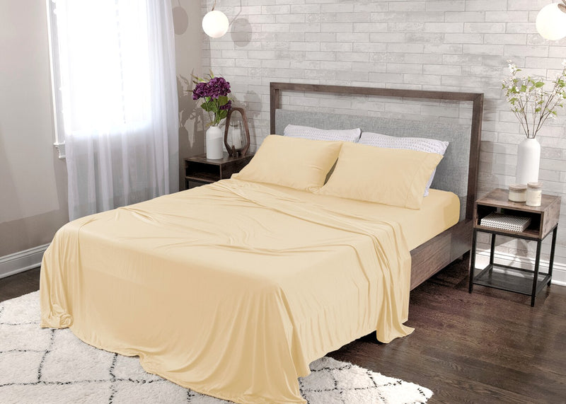 BEDGEAR Dri-Tec® 4-Piece Queen Sheet Set - Champagne