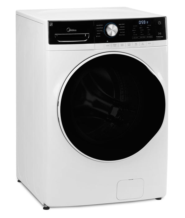 Midea 5.2 Cu. Ft. Front-Load High-Efficiency Washer - White - Stackable - MLH52N4AWW
