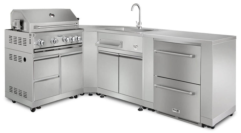 Thor Kitchen Outdoor Kitchen Sink Cabinet - MK01SS304