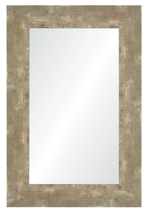 Rustic Brown Mirror - 24\" x 36\"