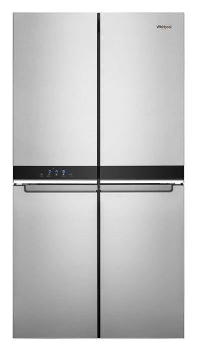 Whirlpool 36\" 19.4 Cu. Ft. French-Door Refrigerator - Fingerprint-Resistant Stainless Finish - WRQA59CNKZ
