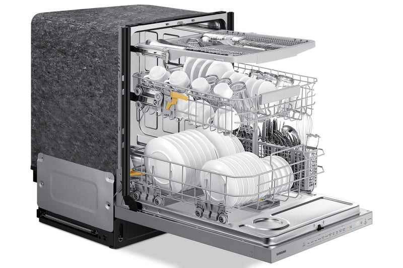 Samsung 24\" 42 dBA Built-In Top-Control Dishwasher with 3rd Rack - DW80B7070AP/AC