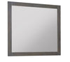 ["Koda Bedroom Dresser Mirror, Pine Wood - Grey"]
