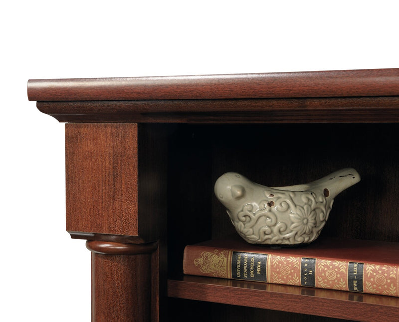 Palladia 59.49\" Office Desk with Hutch & Storage - Select Cherry 